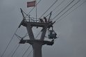 Einsatz BF Hoehenretter Koelner Seilbahn Hoehe Zoobruecke P2123